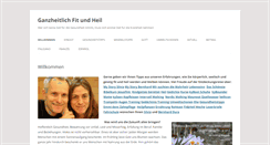 Desktop Screenshot of fitundheil.ch